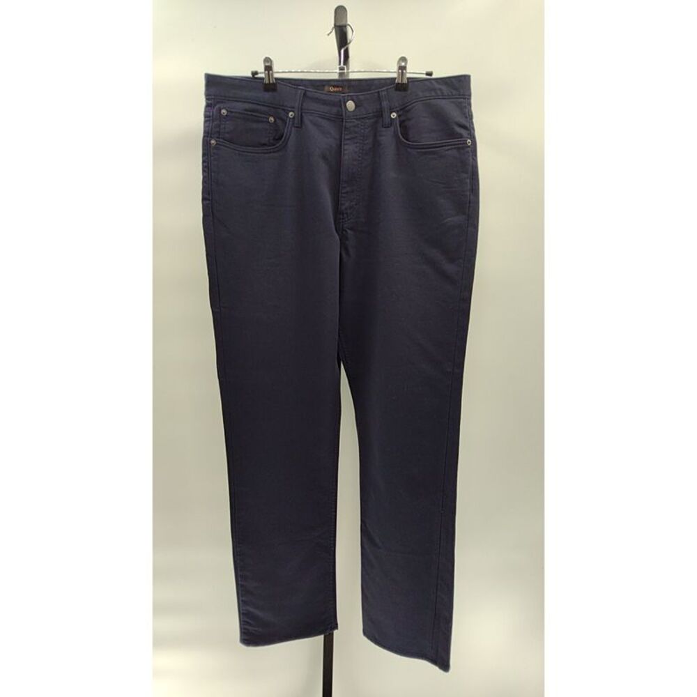 Quince Men Comfort Stretch Traveler 5Pocket Pants Straight Navy 36